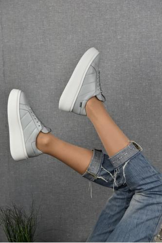 Джули серая кожа