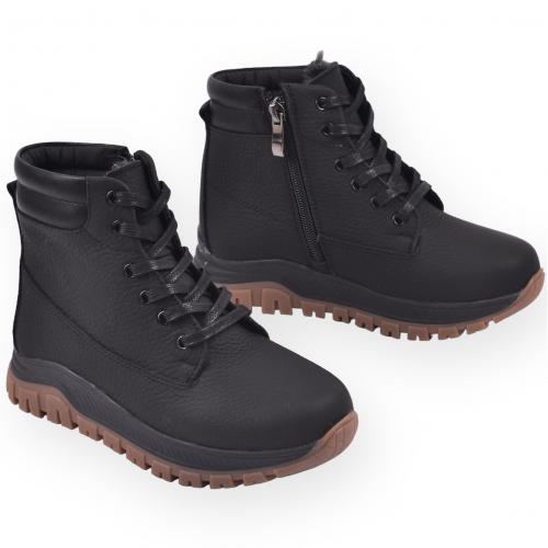 Ботинок Кадет черный мустанг