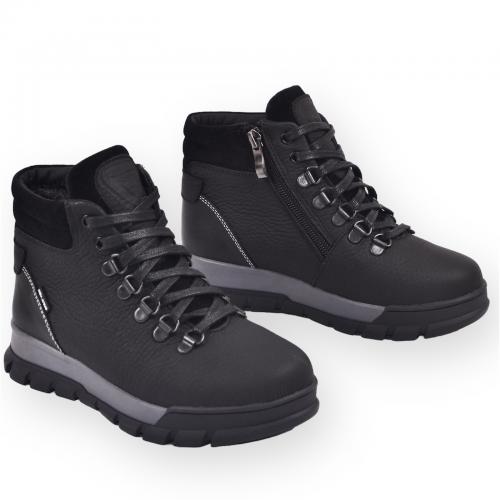 Ботинок Шарк черный мат