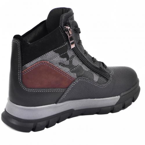 Ботинок Скипер синий мат милитари