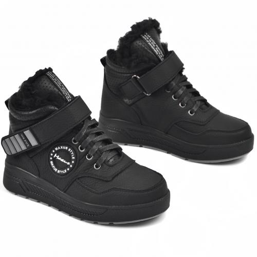 Ботинок Супра черній мат ч п