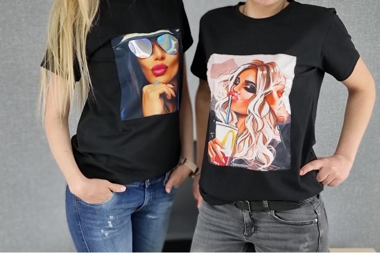 Футболка 2 черная