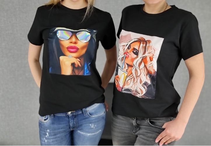 Футболка 2 черная