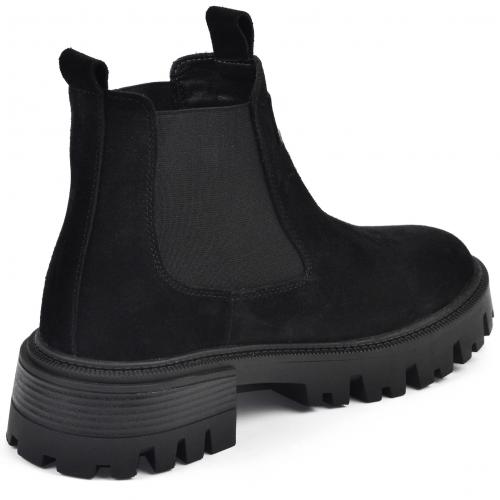 Ботинок Санта 33 черный замш 