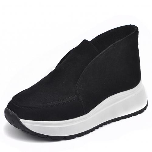 Угги Тати черный замш д