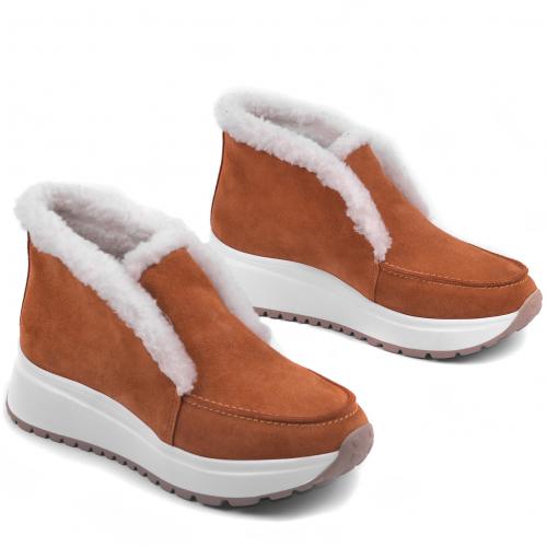 Угги Тати табак замш д