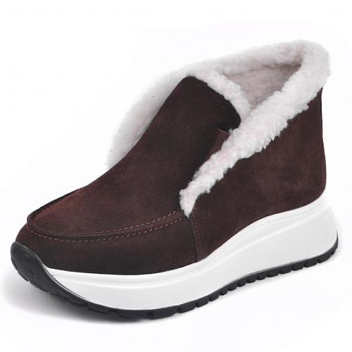 Угги Тати коричневый замш д