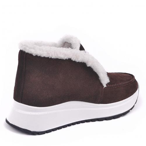 Угги Тати коричневый замш д