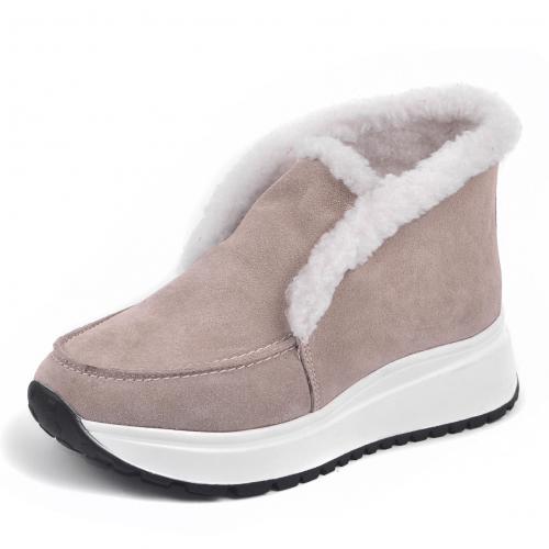 Угги Тати серый замш д