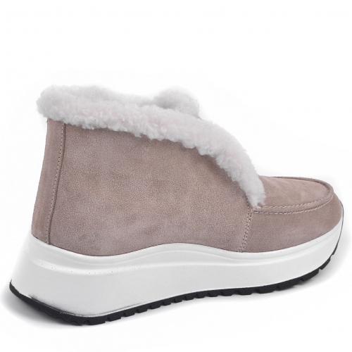 Угги Тати серый замш д