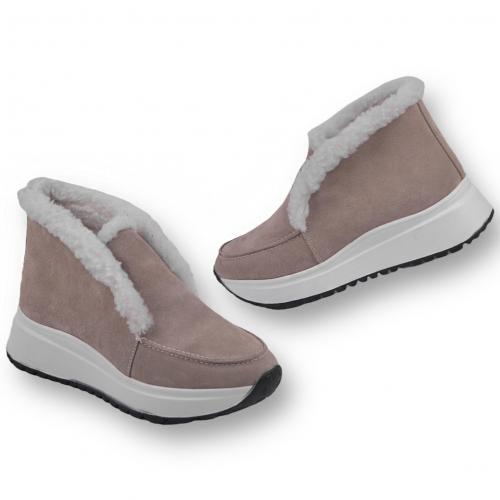 Угги Тати серый замш д