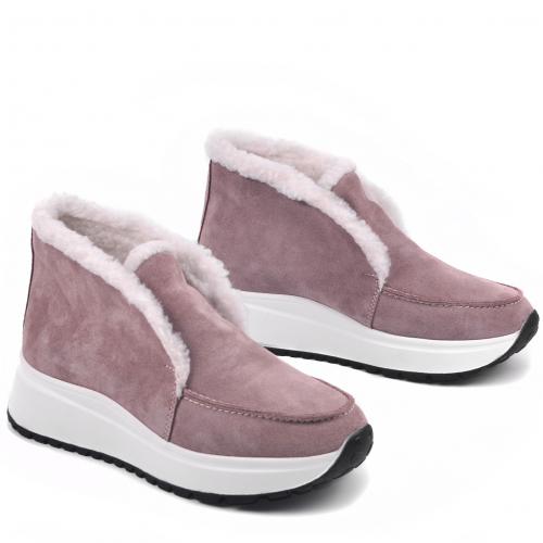 Угги Тати розовый замш д