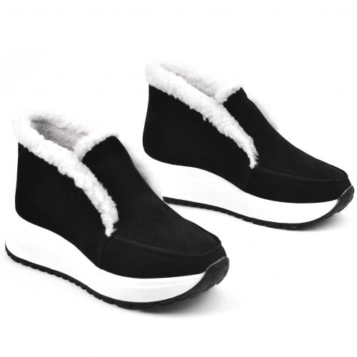 Угги Тати черный замш д