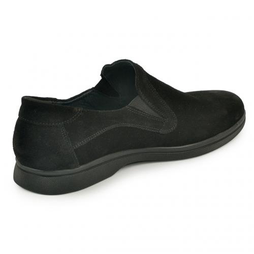 13 черный замш