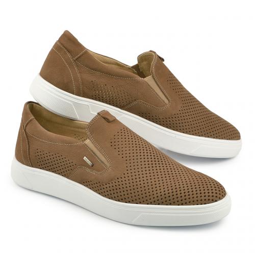 Бугатти олива нубук перфорация