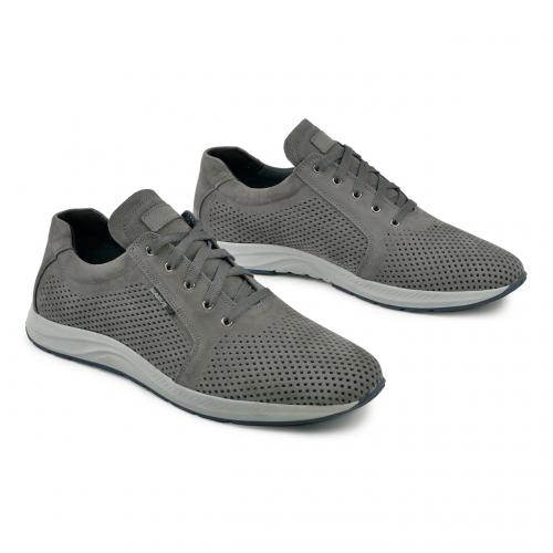 Булет серый нубук перфорация