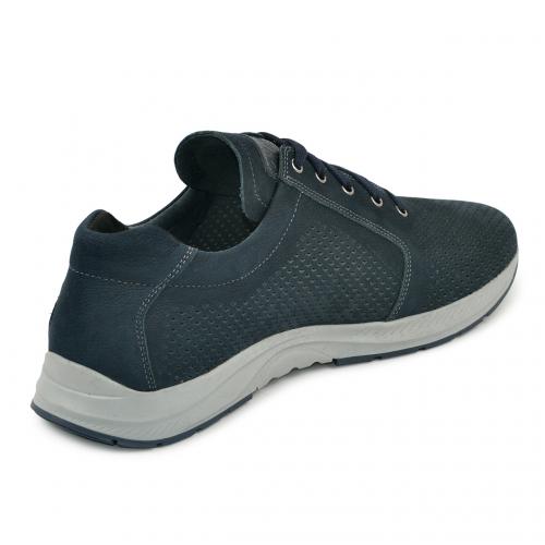 Булет синий нубук перфорация