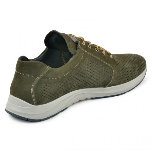 Булет хаки нубук перфорация