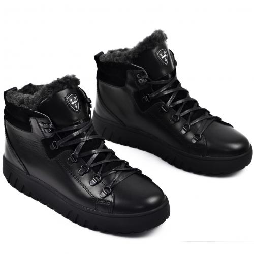 Ботинки Прайм черная кожа