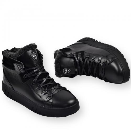 Ботинки Прайм черная кожа