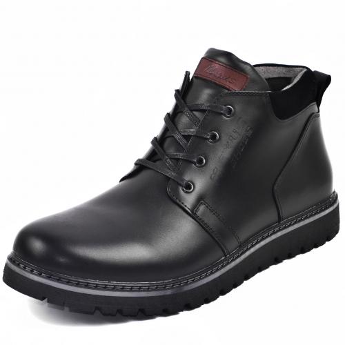 Ботинок 82 черная кожа 