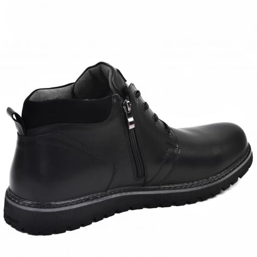 Ботинок 82 черная кожа 